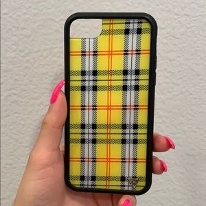 Yellow Plaid IPhone 6/7/8 Phone Case 💛💛💛